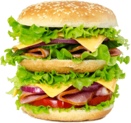 fried chicken burger